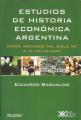 Portada de Estudios de historia económica argentina