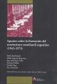 Portada de Apuntes sobre la formación del movimiento estudiantil argentino(1943-1973).