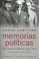 Portada de Memorias políticas. De Frondizi a Menem(1956-1996).