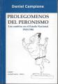 Portada de Prolegómenos del peronismo. Los cambios en el Estado Nacional 1943-1946