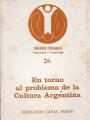 Portada de En torno al problema de la Cultura Argentina