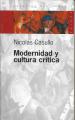 Portada de Modernidad y cultura crítica