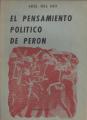 Portada de El pensamiento político de Perón
