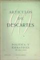 Portada de Política y estrategia(No ataco, critico). 40 Artículos de Descartes