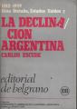Portada de Gran Bretaña, Estados Unidos y la declinación argentina, 1942-1949.