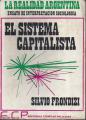 Portada de La realidad argentina. Ensayo de interpretación sociológica. El sistema capitalista.