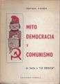Portada de Mito, democracia y comunismo un tanto a "la criolla"