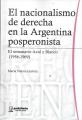 Portada de El nacionalismo de derecha en la Argentina posperonista. El semanario Azul y Blanco(1956-1969)