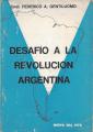 Portada de Desafío a la revolución argentina.