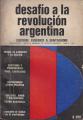 Portada de Desafío a la revolución argentina
