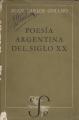 Portada de Poesía argentina del siglo XX