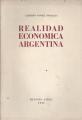 Portada de Realidad económica argentina