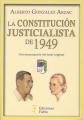 Portada de La constitución justicialista de 1949. Con transcripción del texto original