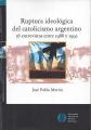 Portada de Ruptura ideológica del catolicismo argentino. 36 entrevistas entre 1988 y 1992