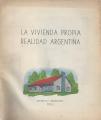 Portada de La vivienda propia realidad argentina