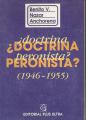 Portada de ¿Doctrina peronista? 1946-1955