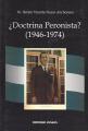 Portada de ¿Doctrina Peronista?(1946-1974)