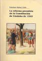 Portada de La reforma peronista de la Constitución de Córdoba de 1949