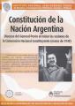 Portada de Constitucion de la Nación Argentina.Discurso del General Perón al iniciar las sesiones de la Convención nacional constituyente(marzo de 1949).