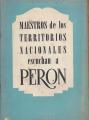 Portada de Maestros de los territorios nacionales escuchan a Perón