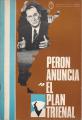 Portada de Perón anuncia el Plan Trienal