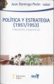 Portada de Política y estrategia(1951-1953). Vigencias y herencias