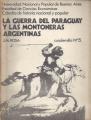 Portada de La guerra del Paraguay y las montoneras argentinas