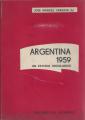 Portada de Argentina 1959. Un estudio sociológico