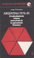 Portada de Argentina 1976-1981: el endeudamiento externo como pivote de la especulación financiera
