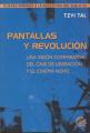 Portada de Pantallas y revolución. Una visión comparativa del cine de liberación  y el cinema novo.