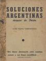Portada de Soluciones argentinas después de Perón