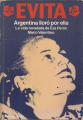 Portada de Evita. Argentina lloró por ella. La vida novelada de Eva Perón.
