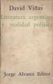 Portada de Literatura argentina y realidad política